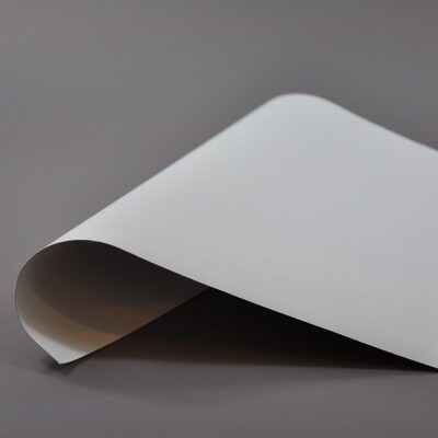 Muestra de tela White, línea Blackout Evol Premium — Winsol