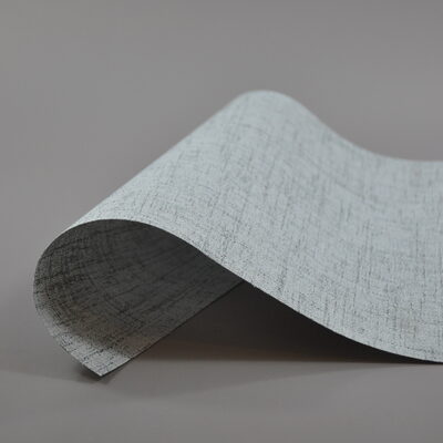 Muestra de tela Grey, línea Rustic — Winsol