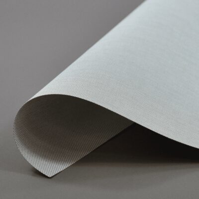 Muestra de tela Light Grey, línea Sun Screen Premium 3% — Winsol