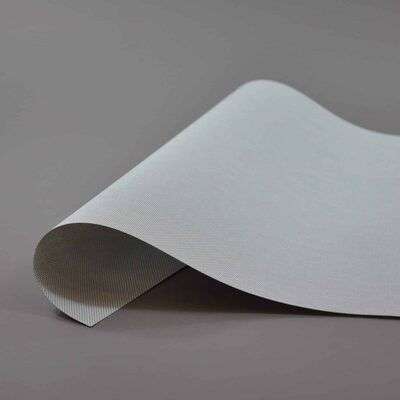 Muestra de tela Light Grey, línea Sun Screen Premium 5% — Winsol
