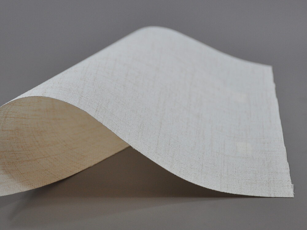 Muestra de tela Rustic Natural, línea Rustic, para cortina roller a medida — catálogo Winsol